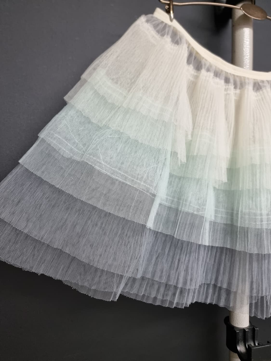 레브당스 마리앤티어드 그레이 풀온 캉캉 스커트 M 상품이미지2