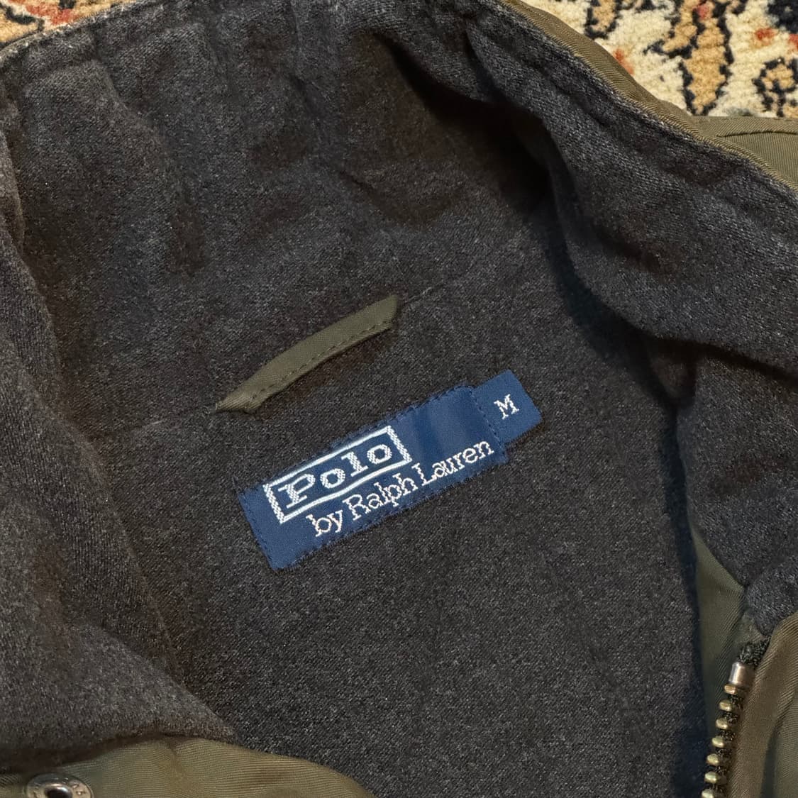 폴로 랄프로렌 m65 필드자켓 카키 (L) 상품이미지8