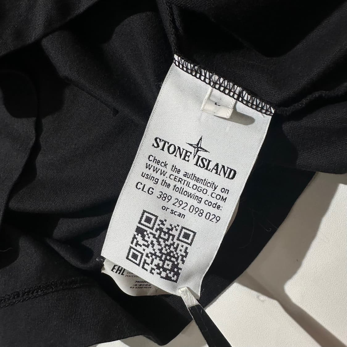 스톤아일랜드 로고 반팔 티셔츠 상품이미지6