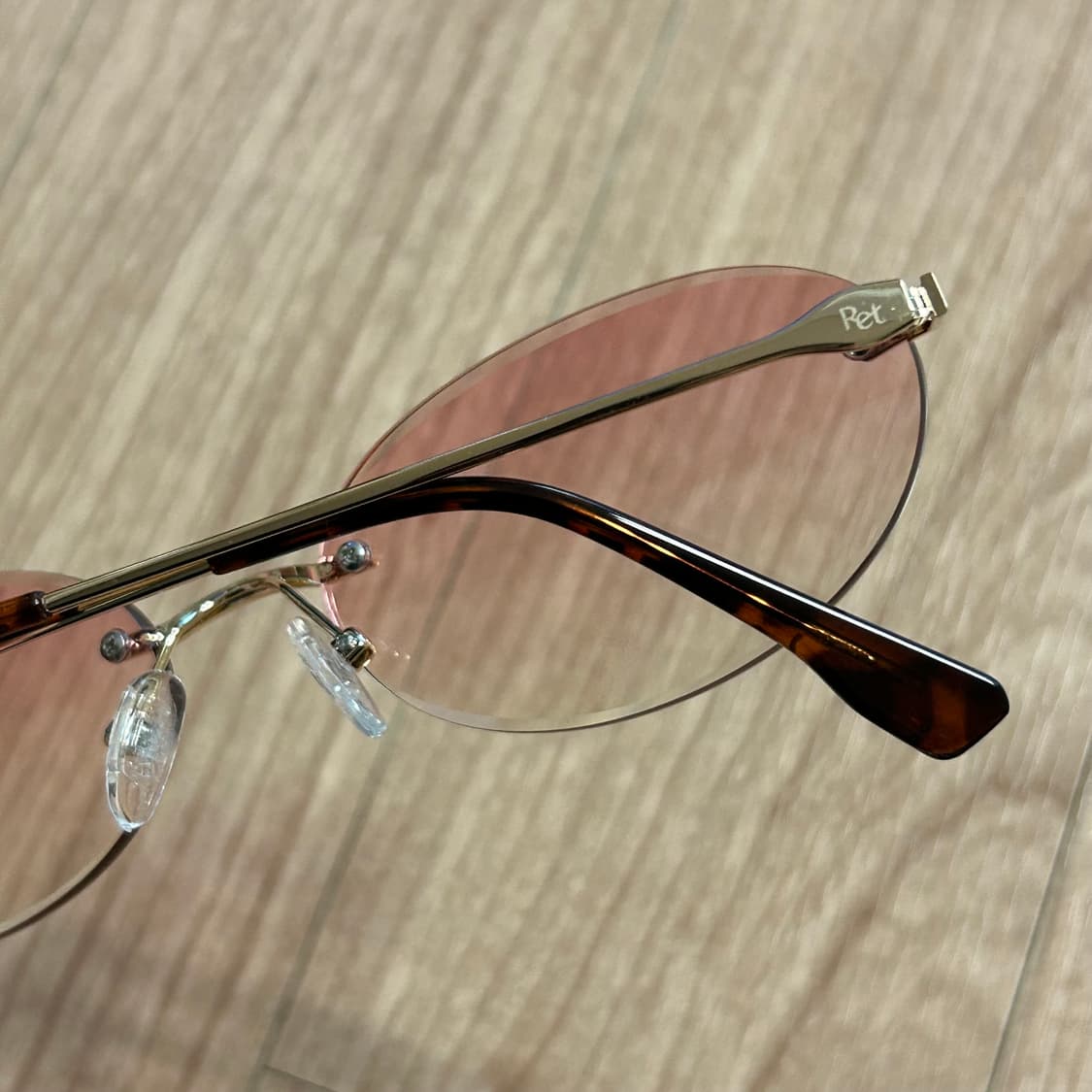 [새상품/정가5.7만원] 리에티 핑크 틴트 레오파드 선글라스/색깔선글라스 상품이미지7