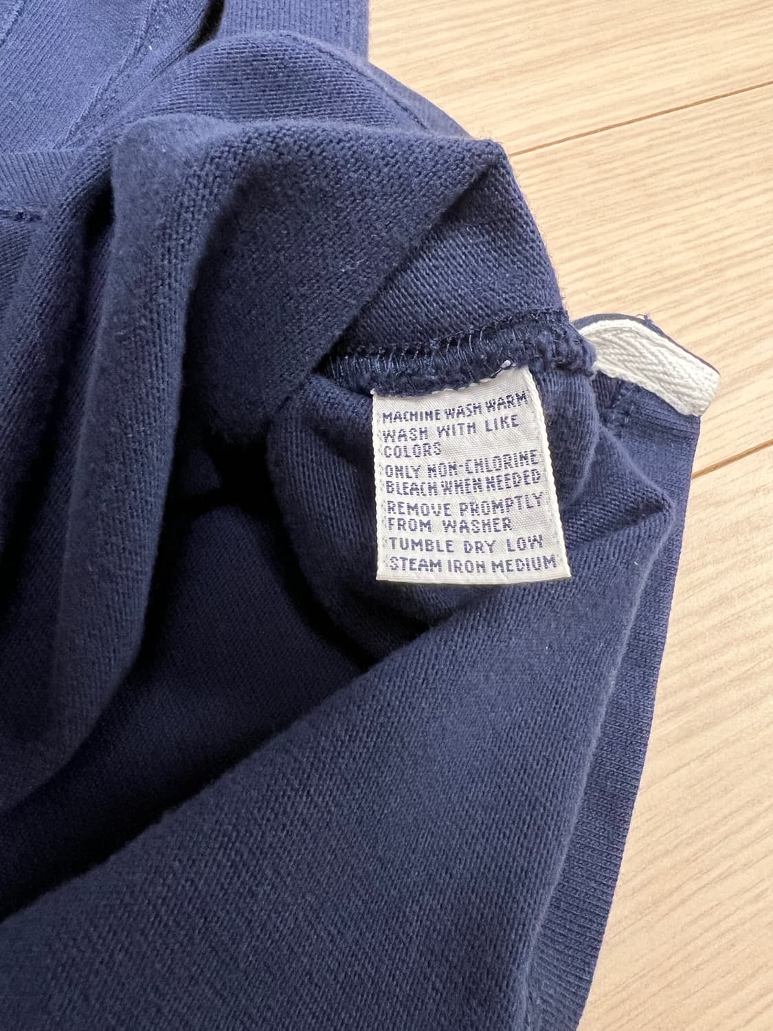 폴로 랄프로렌 럭비티 셔츠 네이비 / 커스텀핏 L 상품이미지10