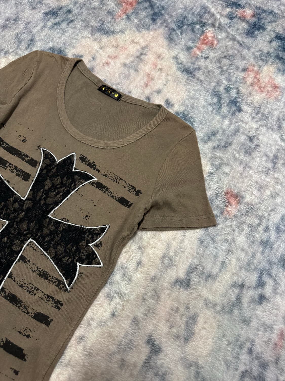 Mkr 00s rare gothic cross top 상품이미지4