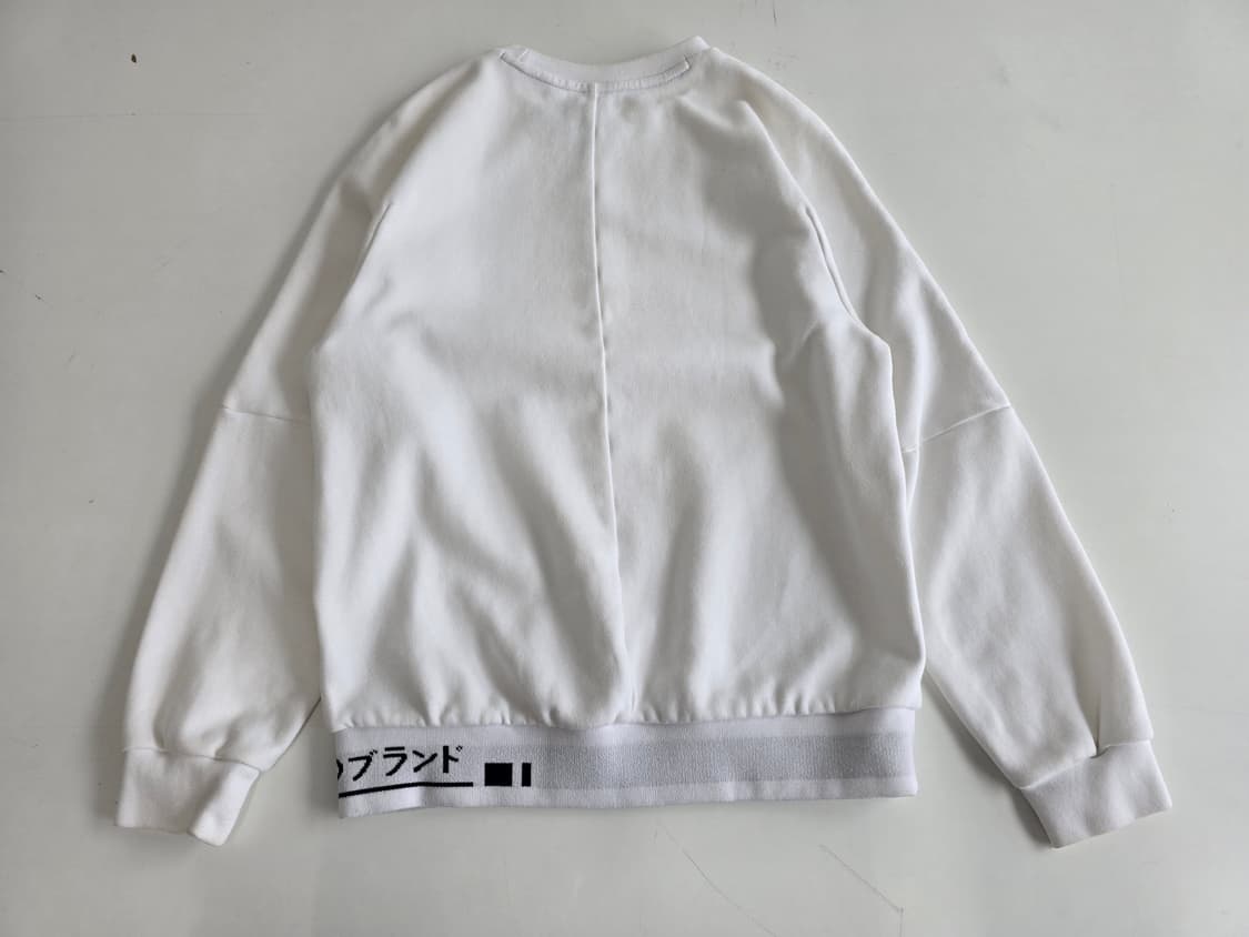 아디다스 오리지날 NMD 크루 맨투맨 화이트 M 상품이미지2