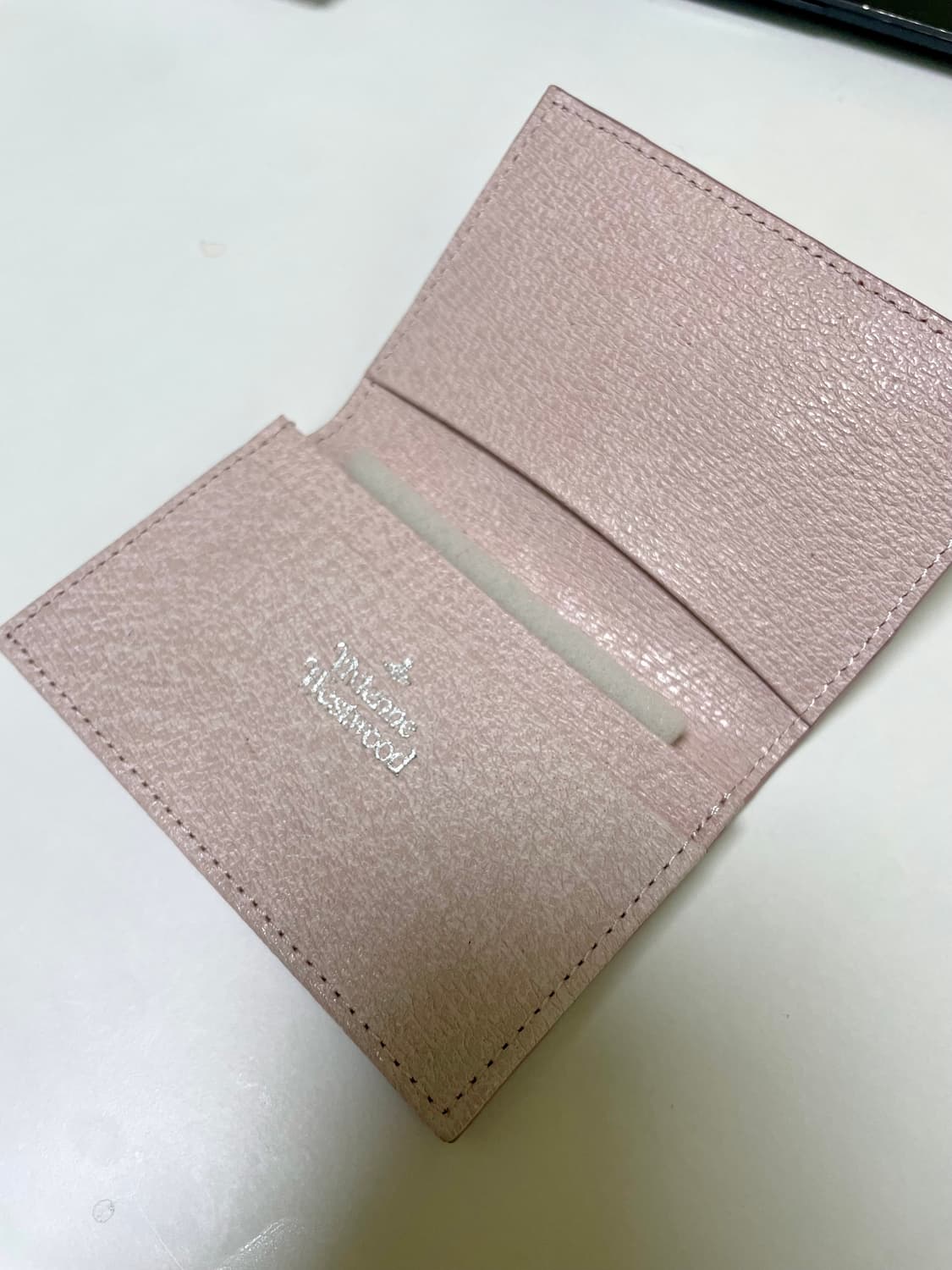 비비안웨스트우드 핑크 카드지갑 일본한정 상품이미지4