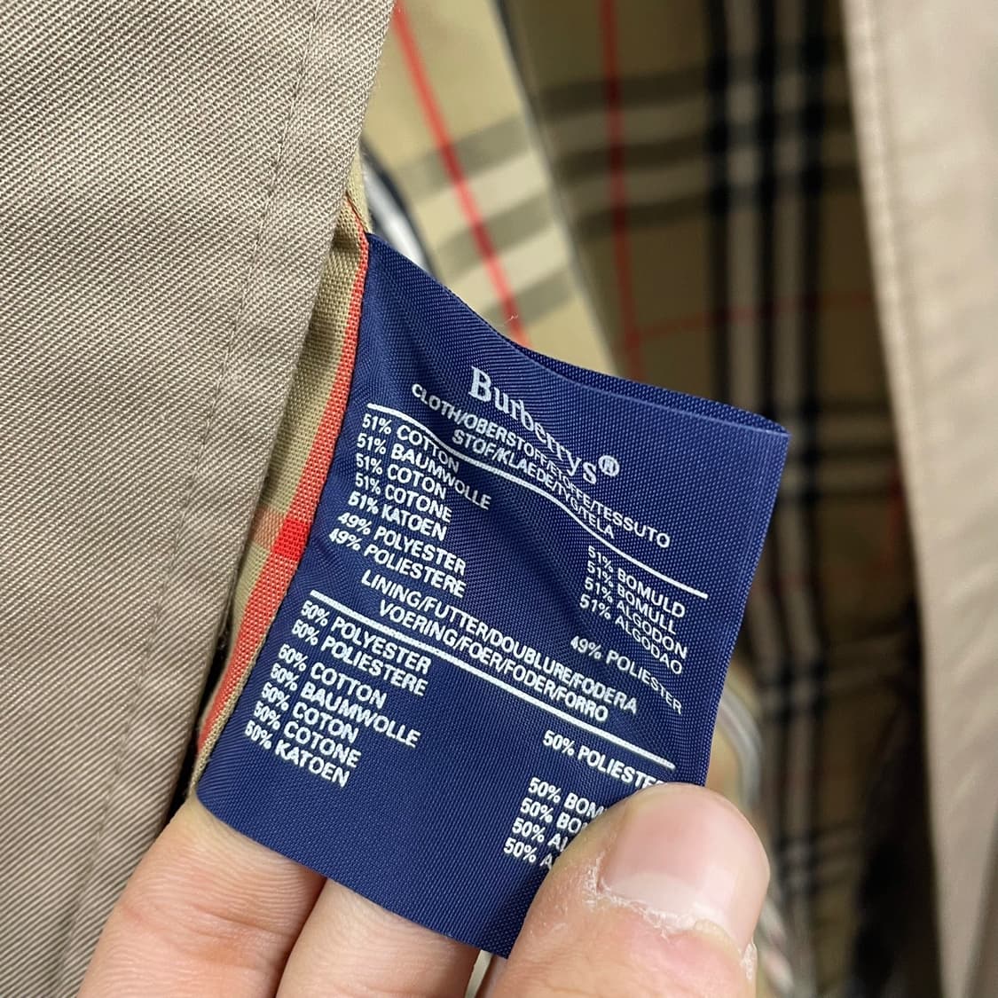 L 버버리 싱글 트렌치 롱코트 상품이미지8