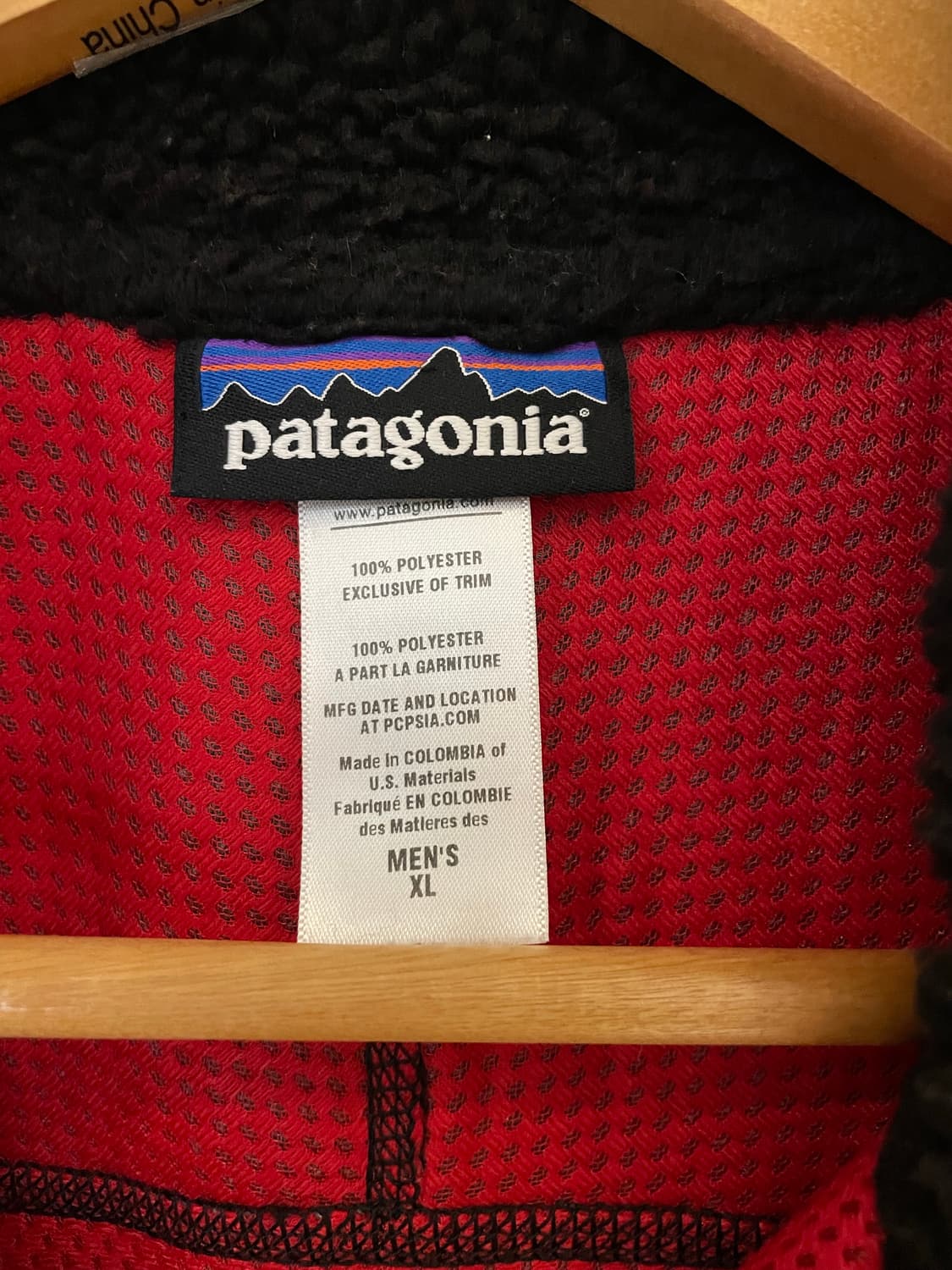 파타고니아 레트로 베스트 XL 판매합니다 상품이미지3