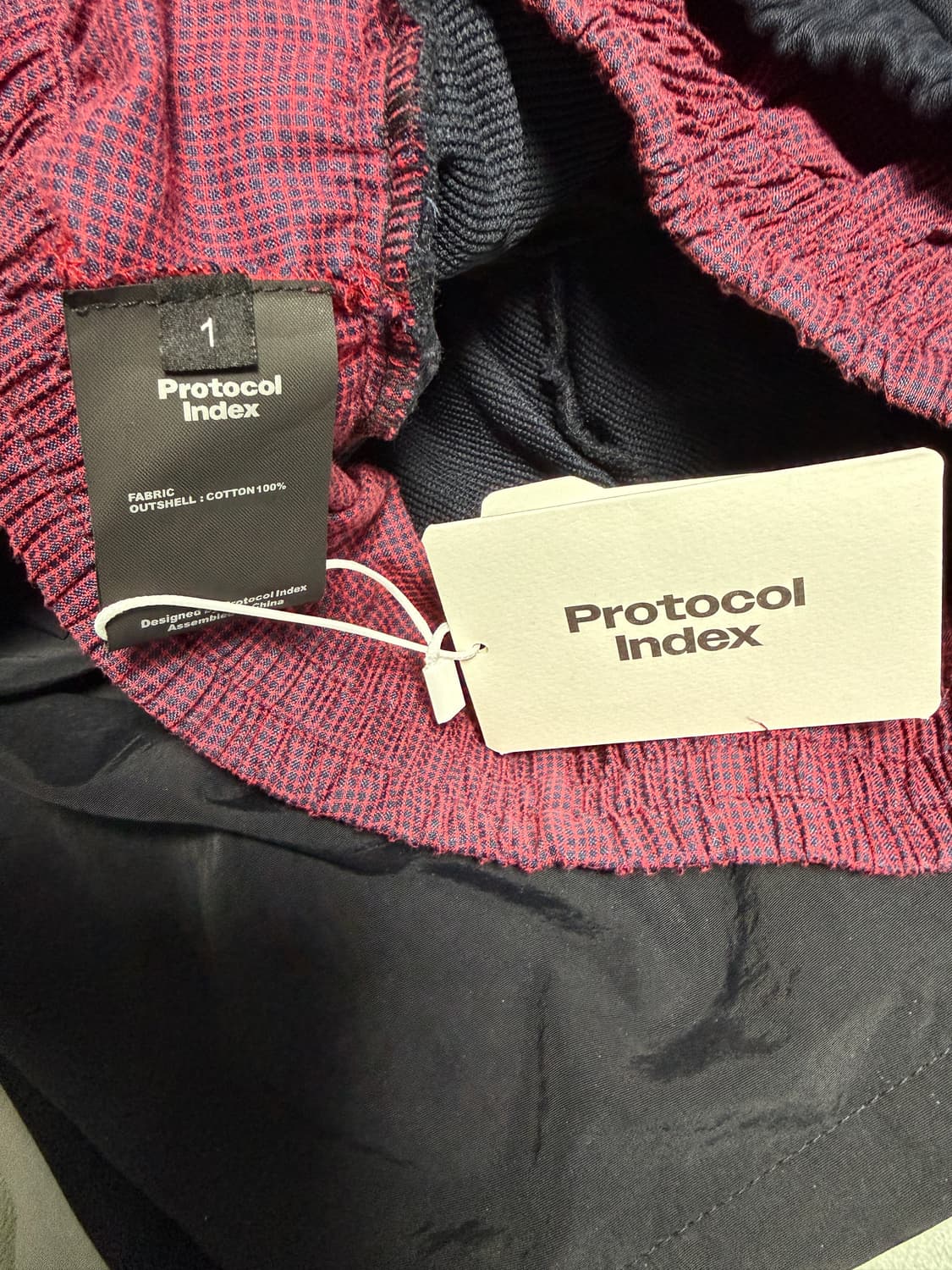 프로토콜 인덱스 레이어드 트랙팬츠 상품이미지3