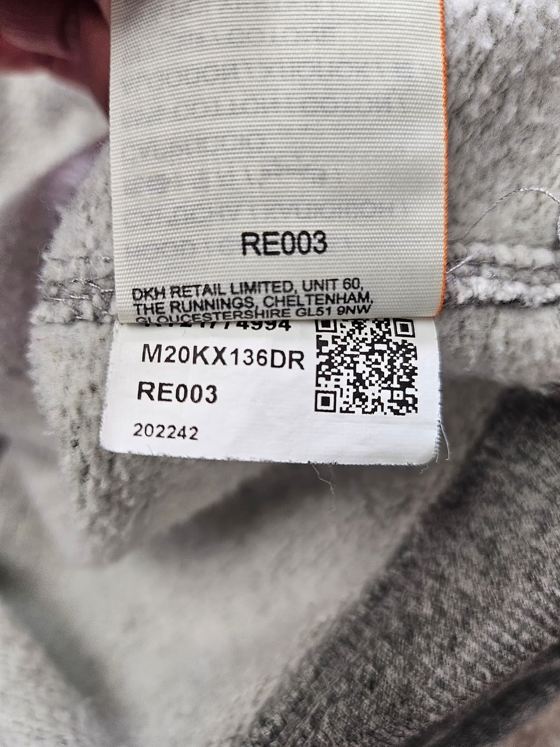 수퍼드라이 오렌지라벨 풀집업 기모 후드L 상품이미지8