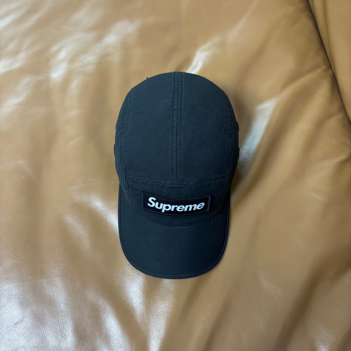 Supreme 슈프림 22fw 밀리터리 워시드 블랙 캠프캡 모자 상품이미지5