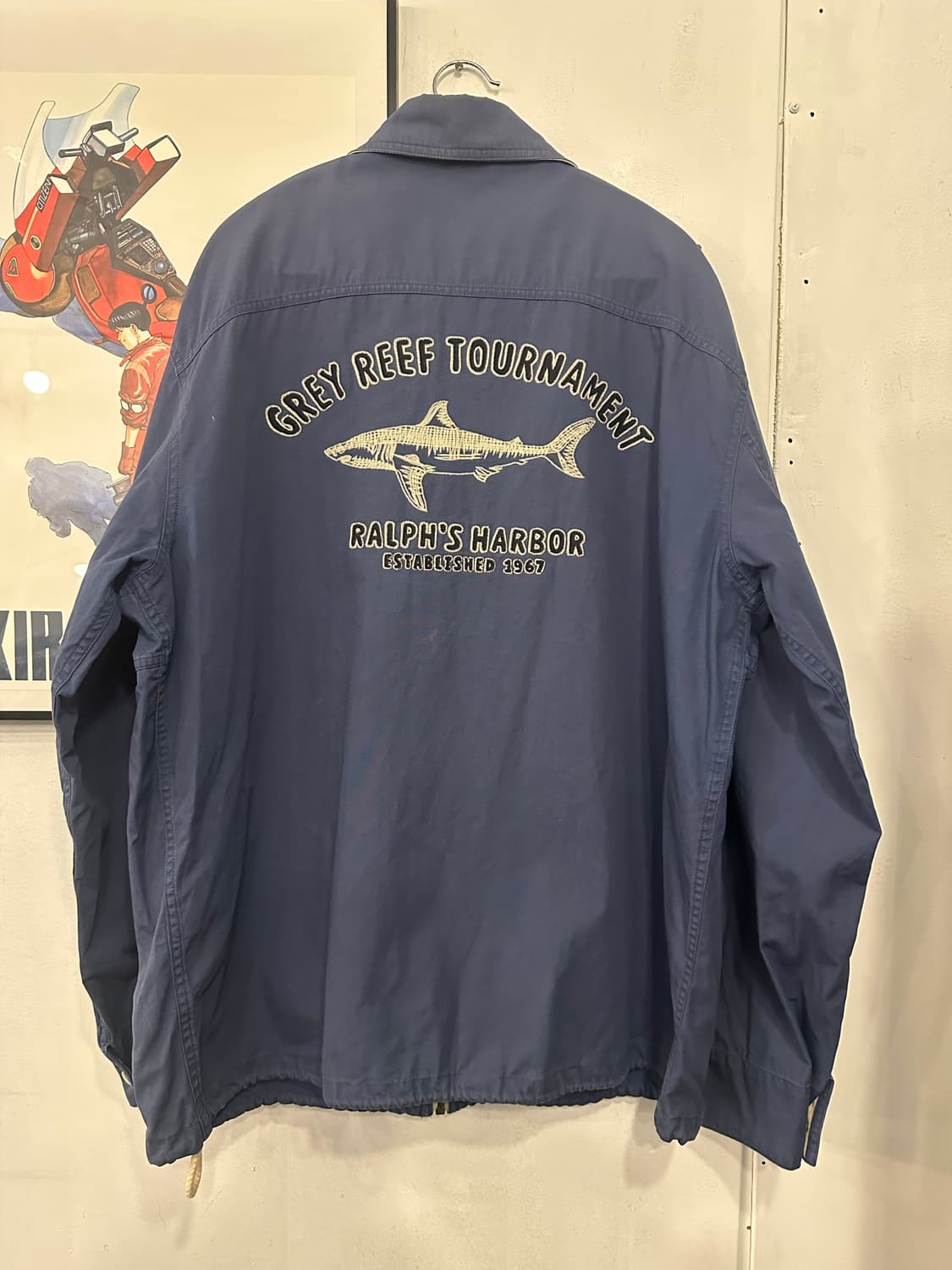 90s 폴로 스포츠 그레이 리프 자켓 상품이미지1