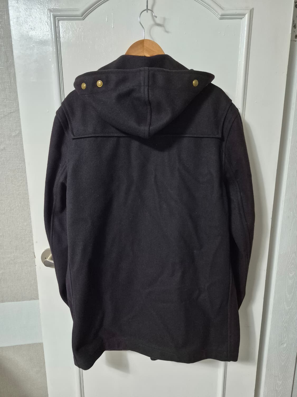 (42) 글로버올 후디드 더플코트 블랙 상품이미지9