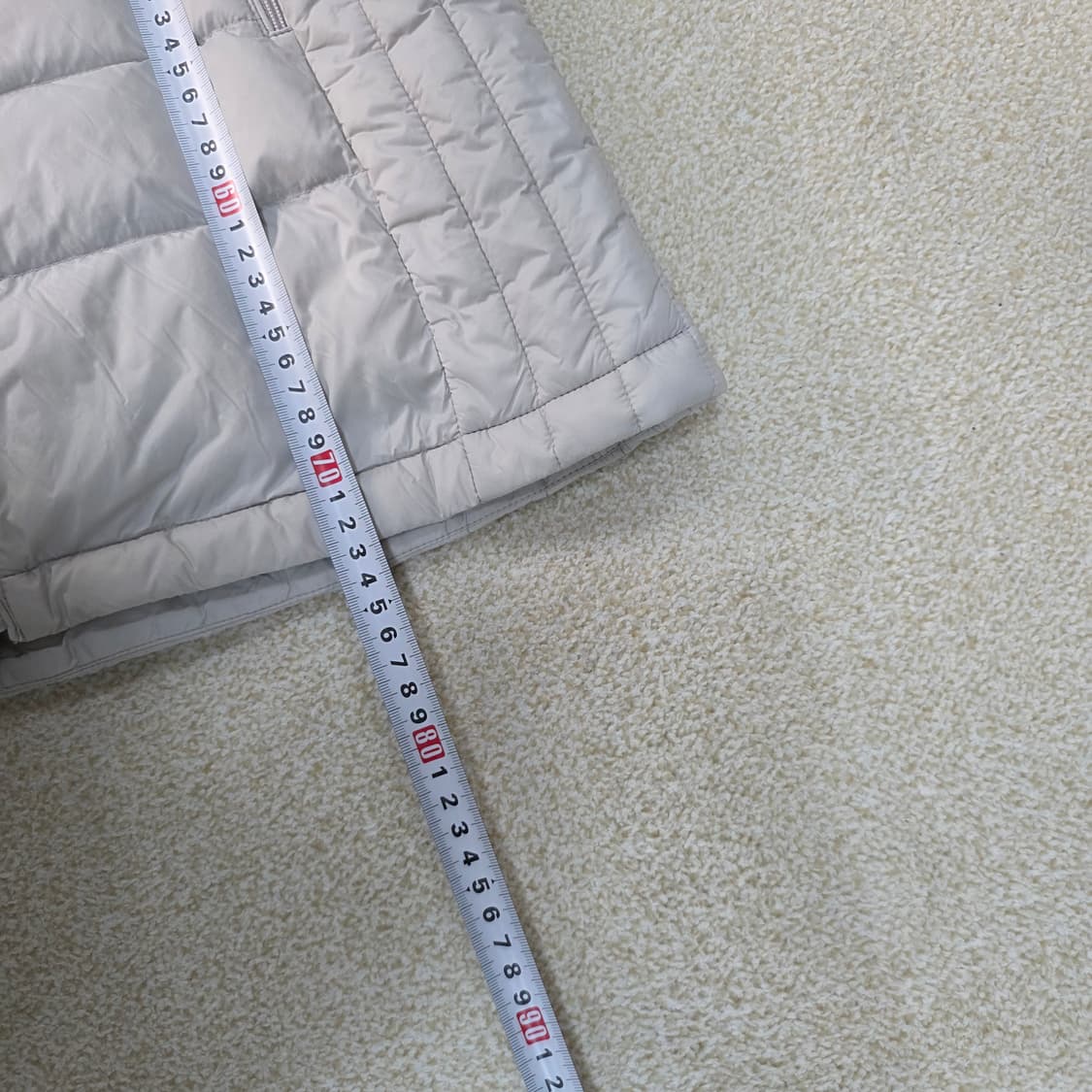 [100] 루이까스텔 여성 덕다운 경량 패딩 자켓 1215J1 상품이미지7
