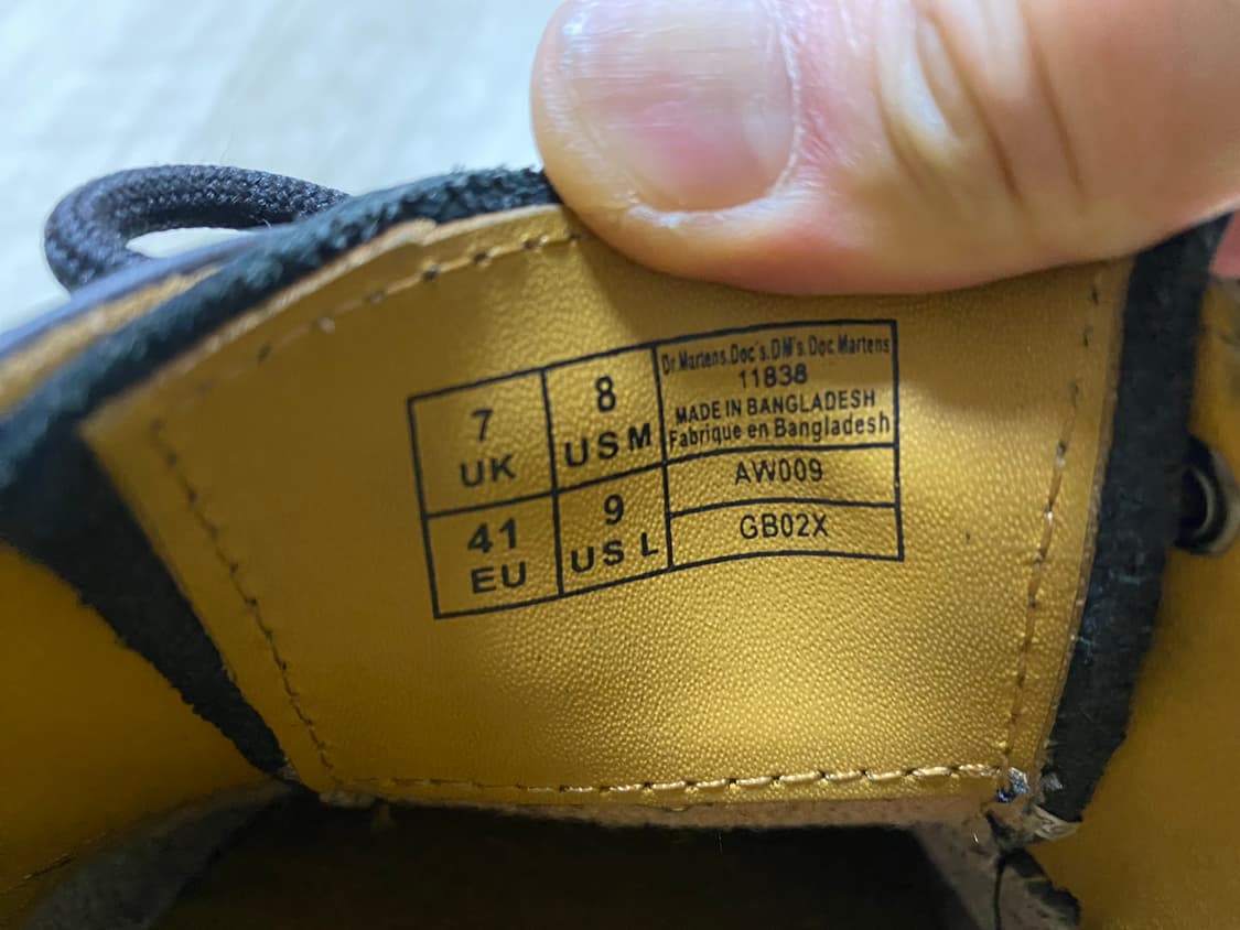 닥터마틴 1461 3홀 나파 260 상품이미지7