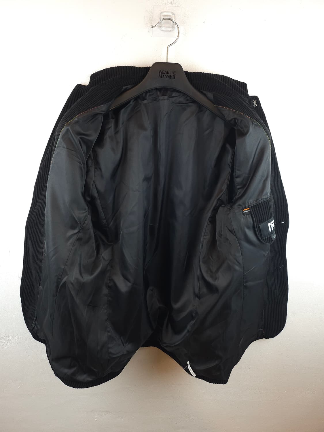 웨어더매너 코듀로이 블레이저 자켓 블랙 L 100 상품이미지7