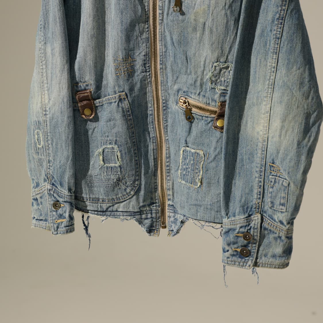 JPN 데님 블루종 자켓 상품이미지3