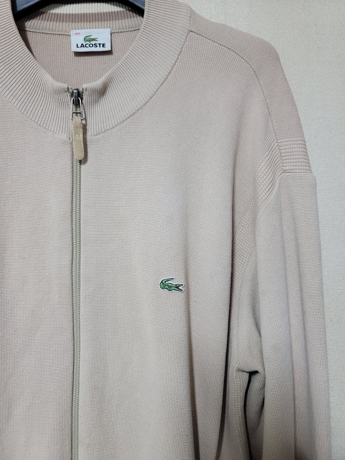 라코스테 코튼니트 집업 상품이미지3