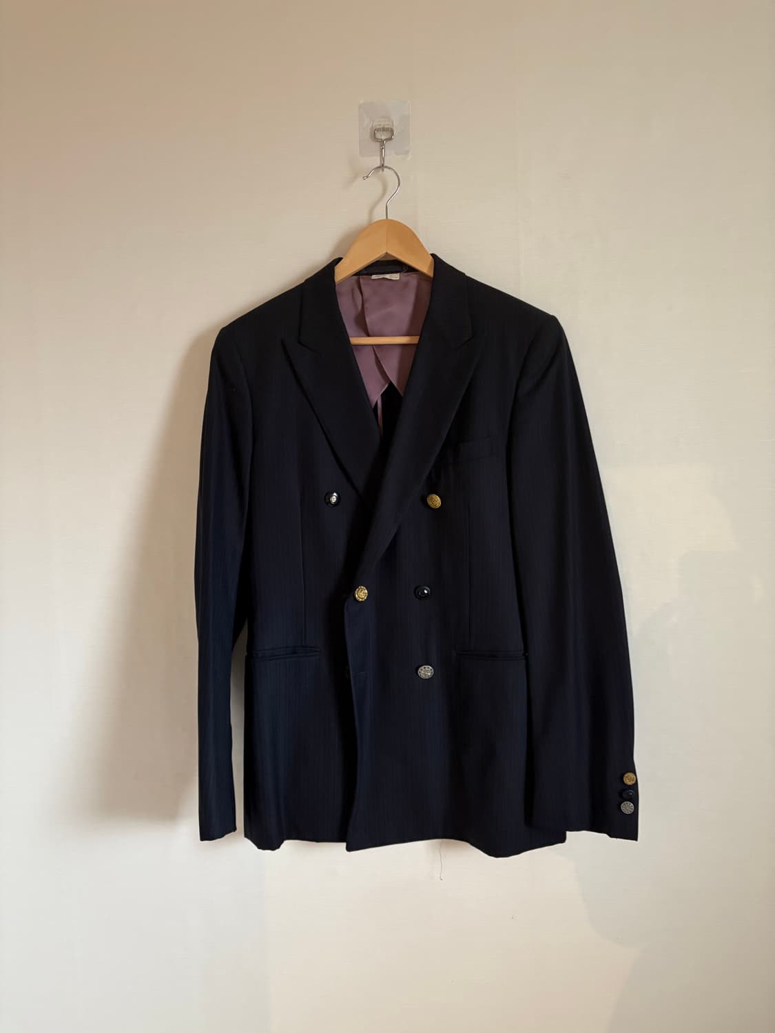 꼼데가르송 옴므플러스 스트라이프 더블자켓 상품이미지1