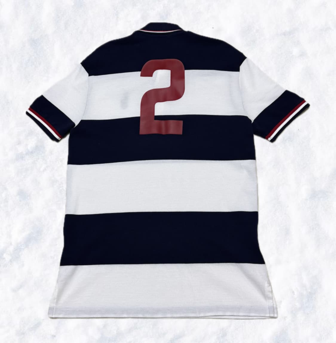 폴로 랄프로렌 USA 네이비 화이트 반팔 상품이미지2