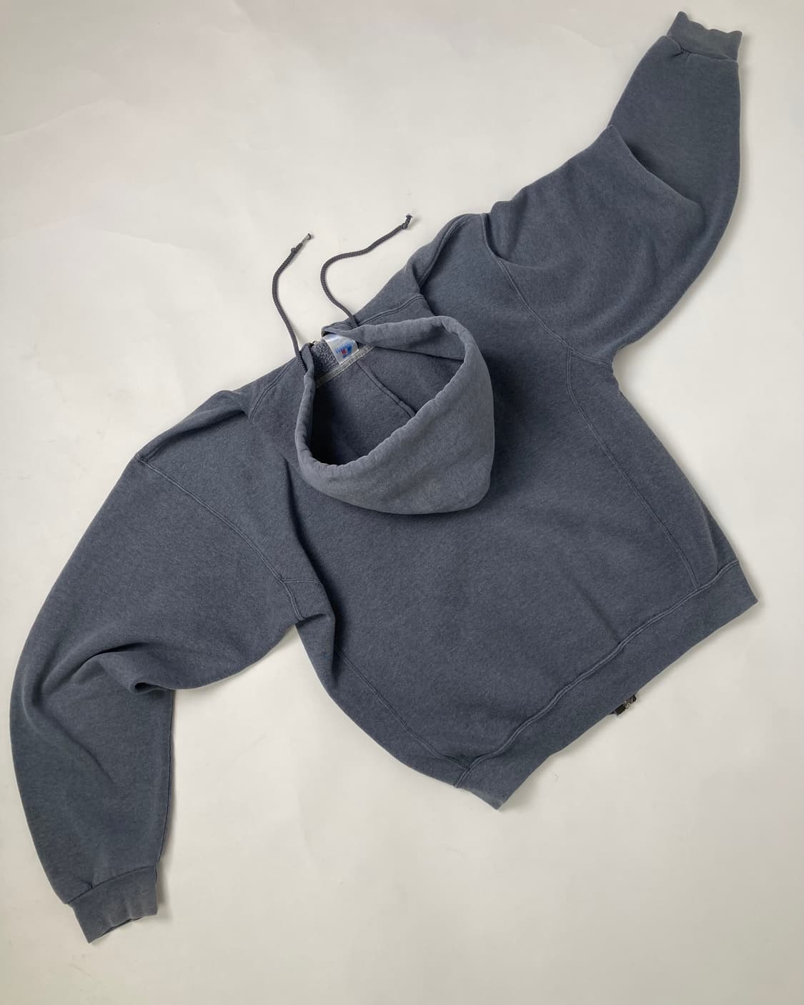 00s Russell Zip Up Hoodie (grey) 상품이미지2