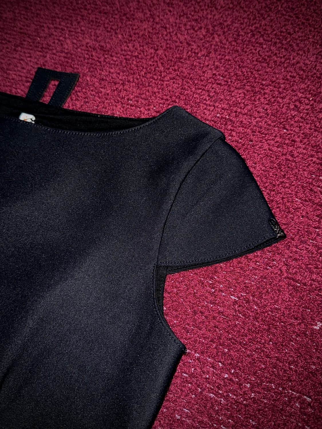 COP.COPINE 블랙 원피스 36 택 새상품 상품이미지2