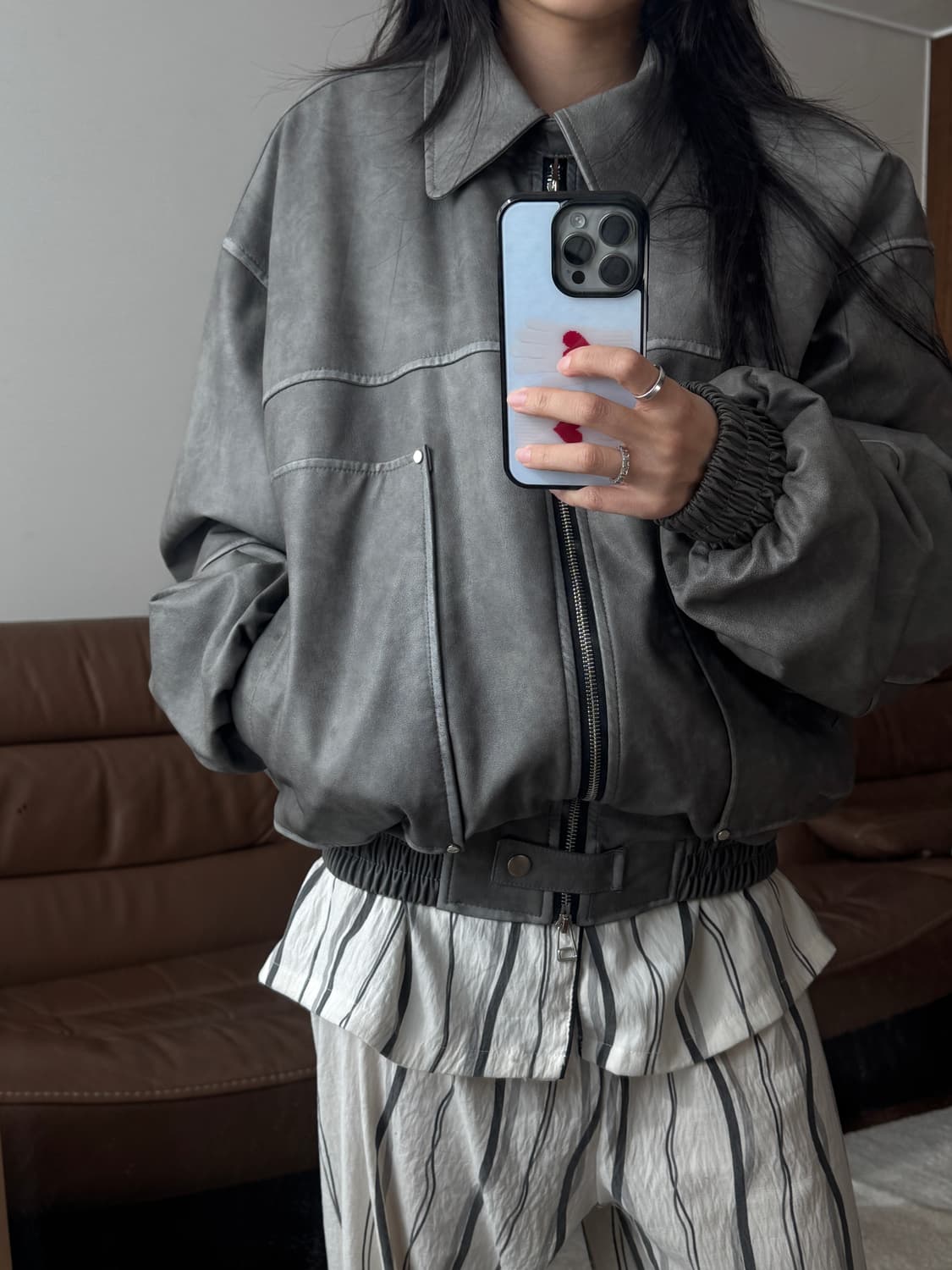 패딩 봄버 상품이미지3