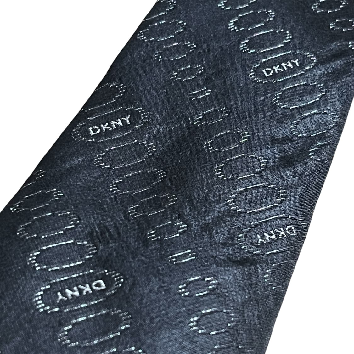 DKNY 메탈릭 실크 넥타이 상품이미지2