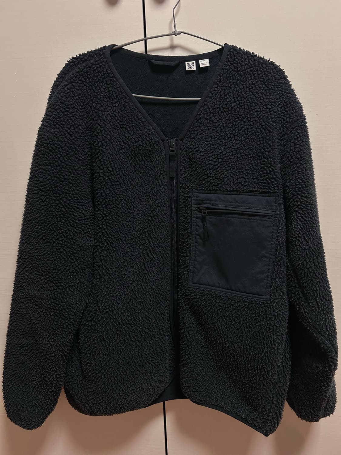 유니클로 플리스 자켓 블랙 L 상품이미지1