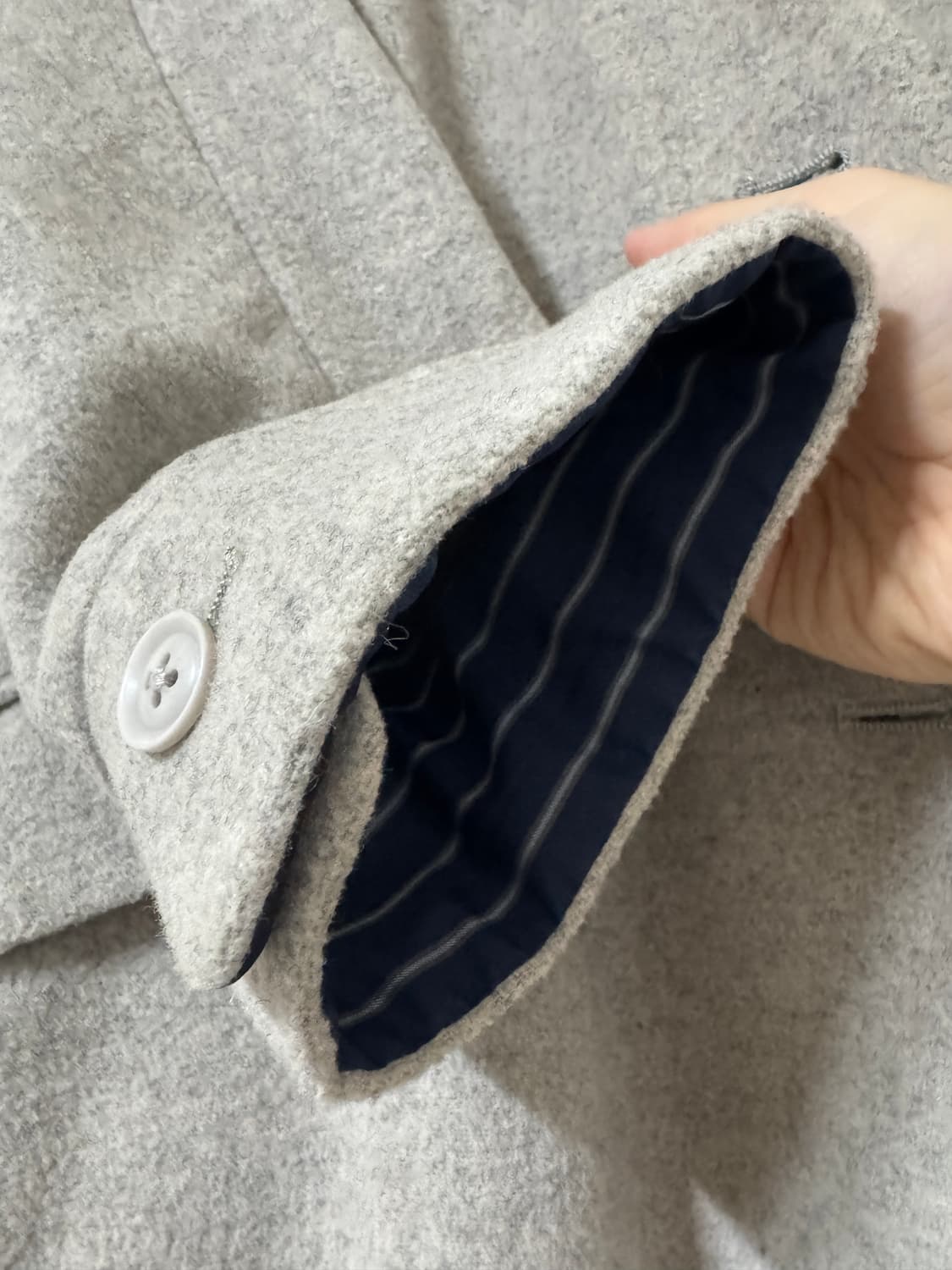 니코앤드 노카라 울블렌드 코트 상품이미지8