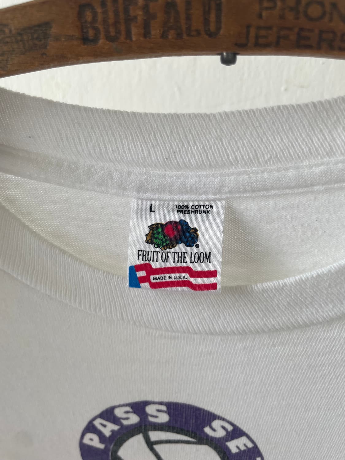 1990's Vintage T-shirt Made in U.S.A 상품이미지5
