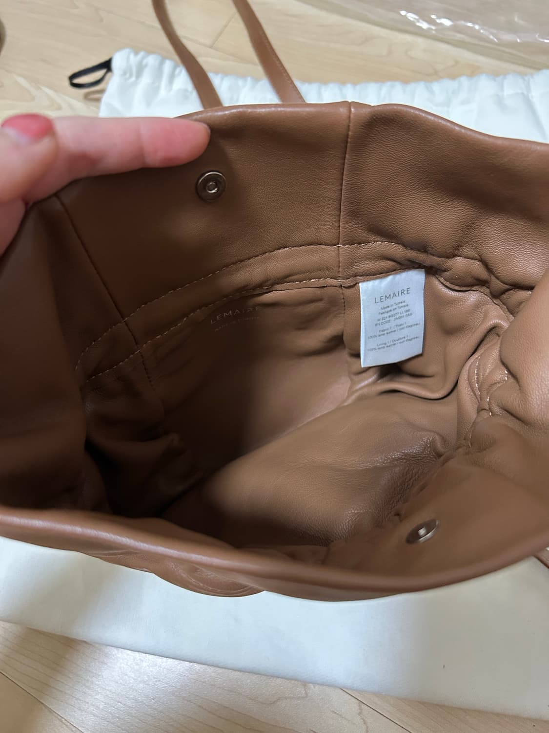 Lemaire glove bag 르메르 글로브백 상품이미지4