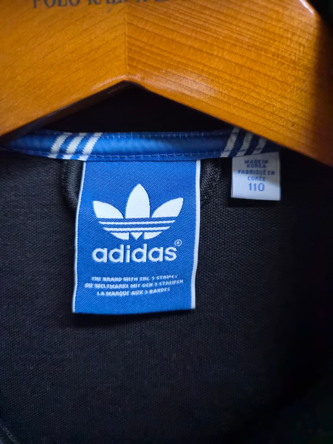 110) 아디다스 유로파 트랙탑 져지 블랙 팝니다 상품이미지3