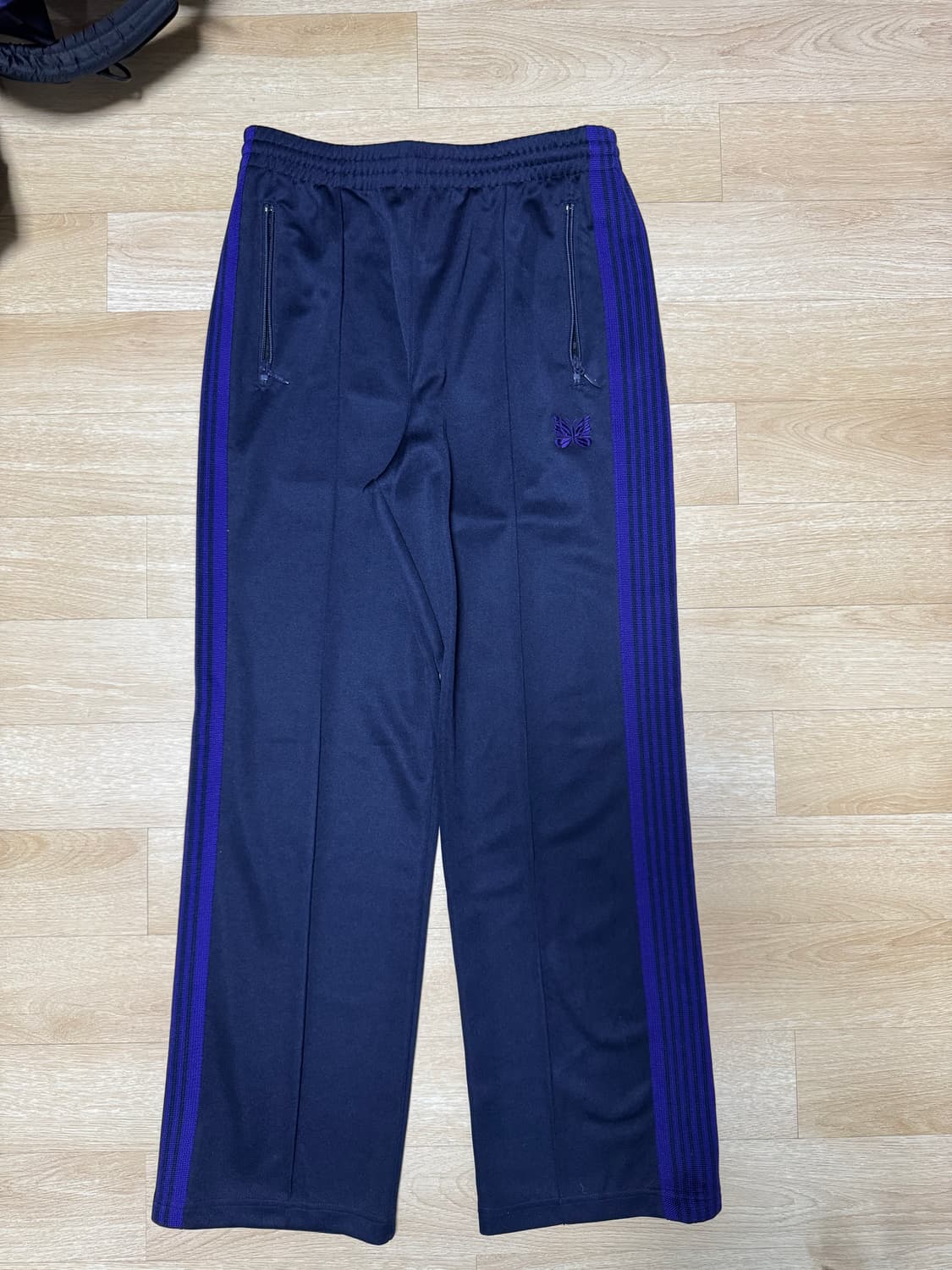 니들스 트랙팬츠 네이비x퍼플 S size 상품이미지5