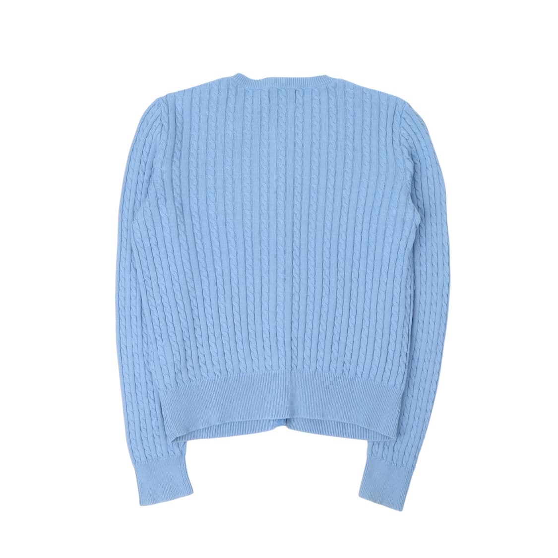 폴로 랄프로렌 라이트 블루 케이블 니트 가디건 상품이미지5