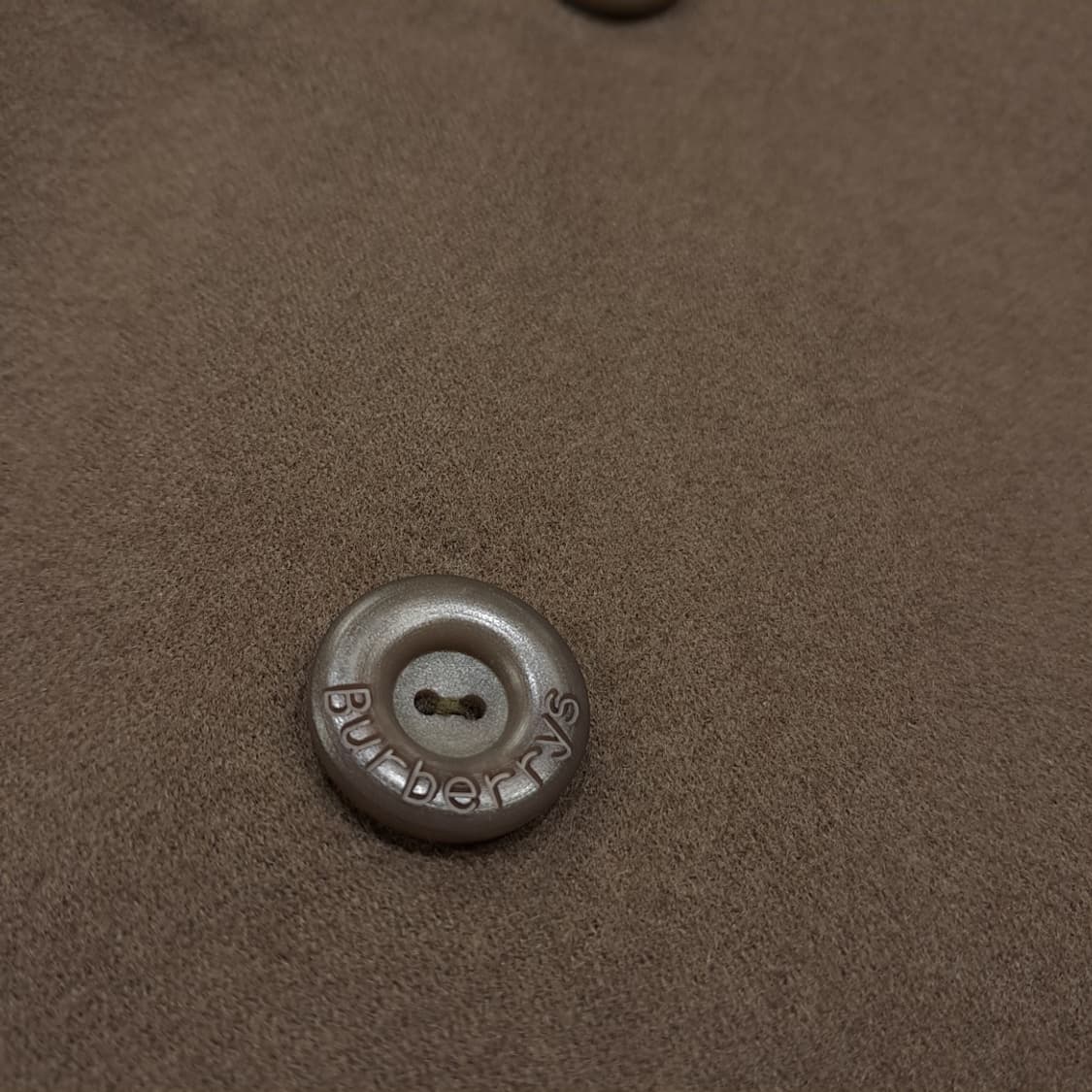 CN994W XL 버버리 빈티지브라운 오버핏 울코트 상품이미지8