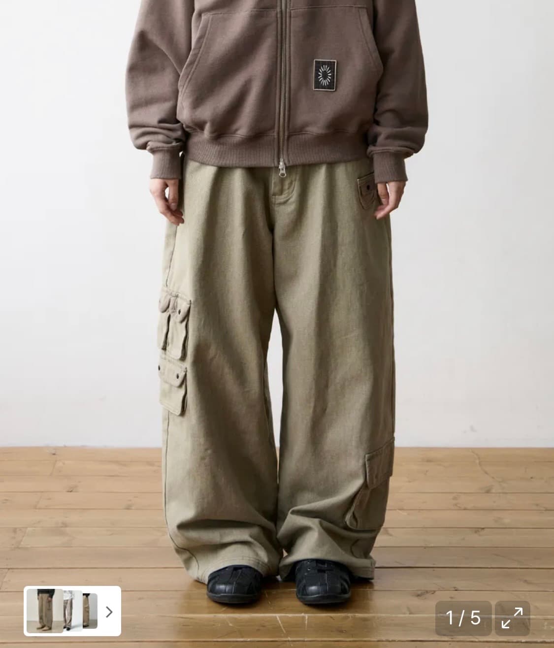 더콜디스트모먼트 카고 팬츠 S 상품이미지1