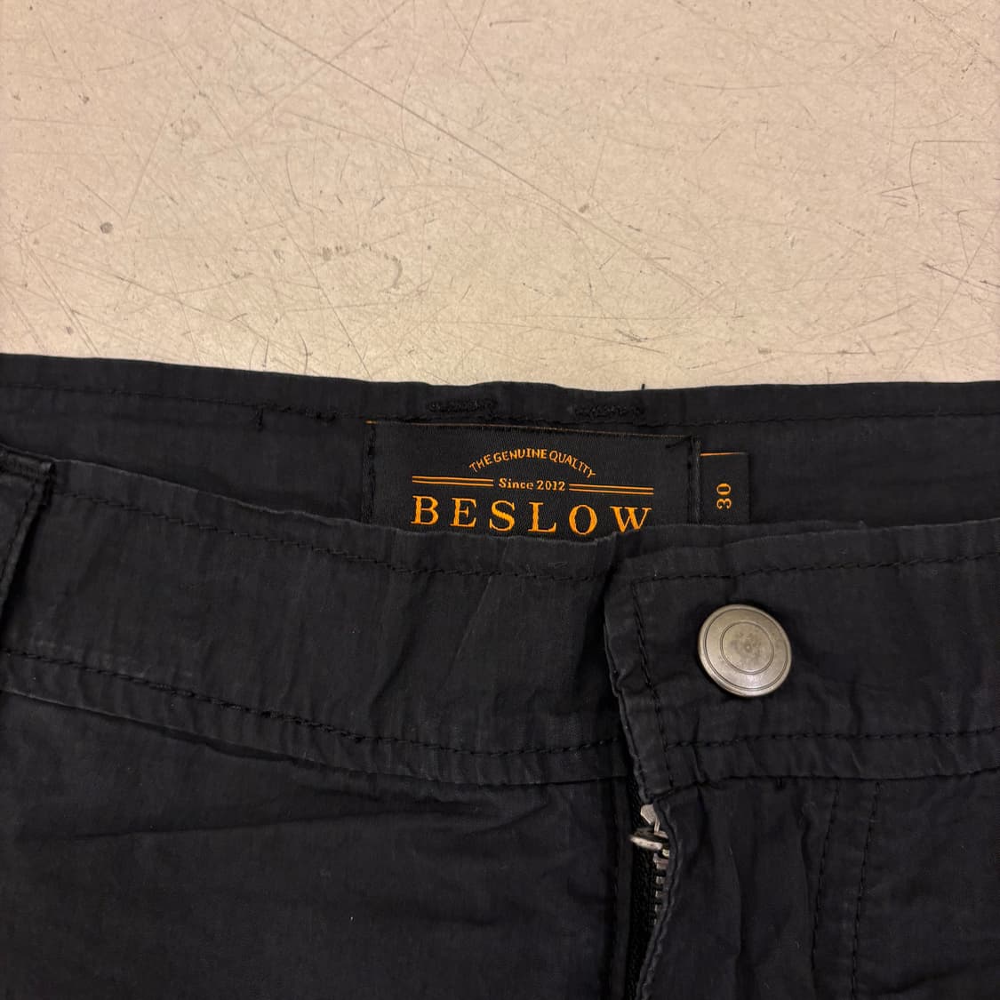 비슬로우 지퍼 디테일 카고 와이드 팬츠 상품이미지4