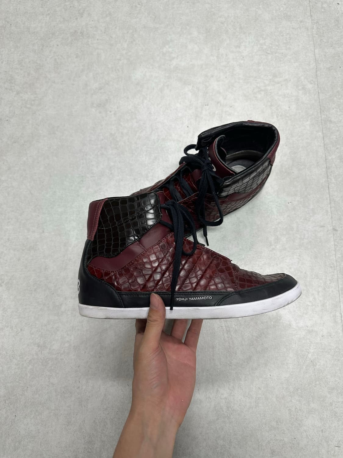 아디다스 Y-3 뱀피 하이탑 상품이미지5