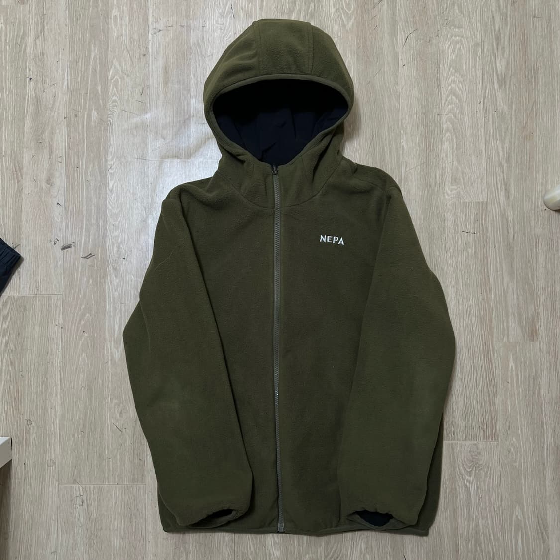 네파 리버시블 후리스 바람막이 자켓 165  상품이미지4