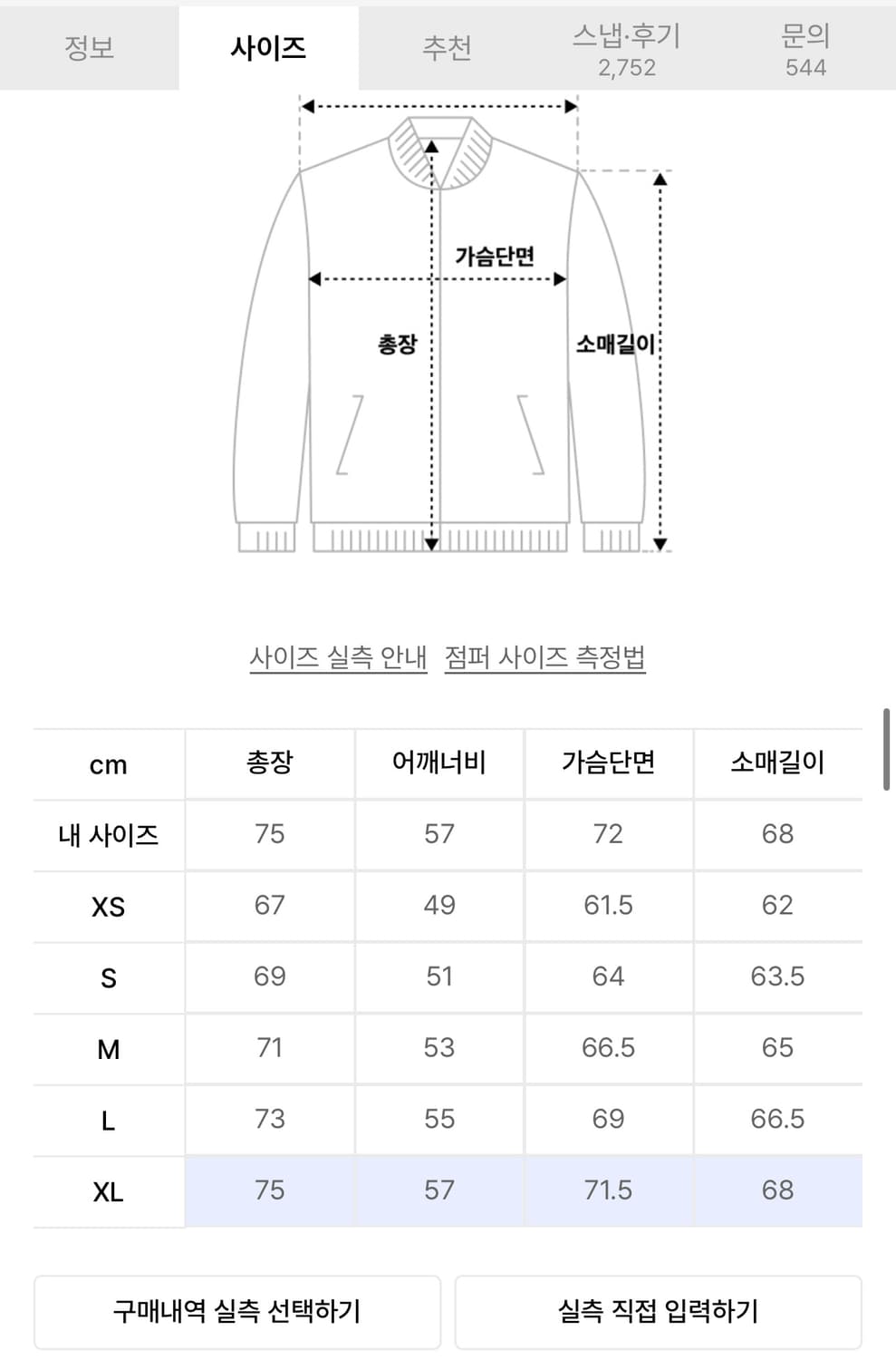 디스이즈네버댓 퍼택스 패딩 (XL) 상품이미지2