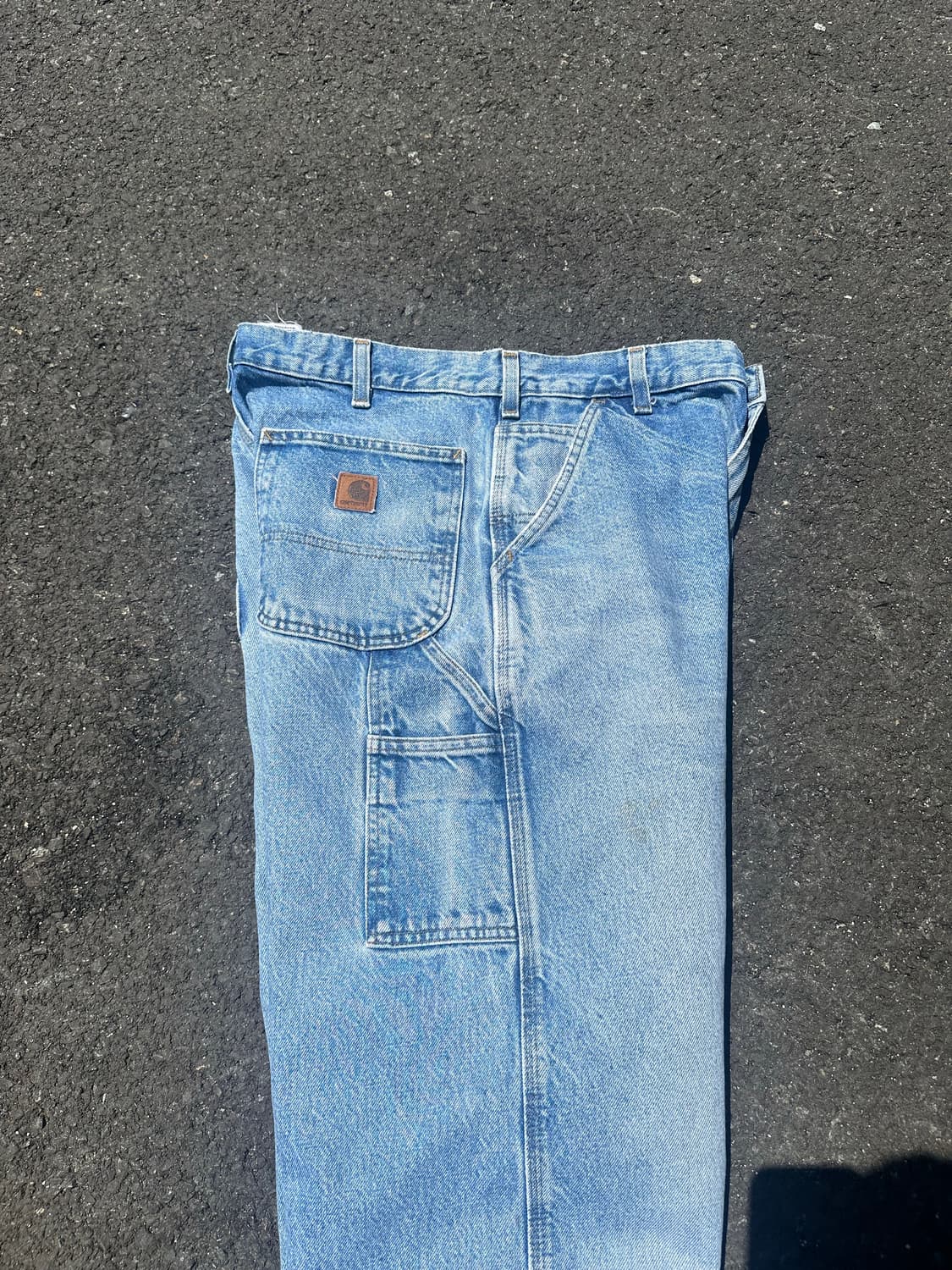 00’s Carhartt washed work denim pants 상품이미지9