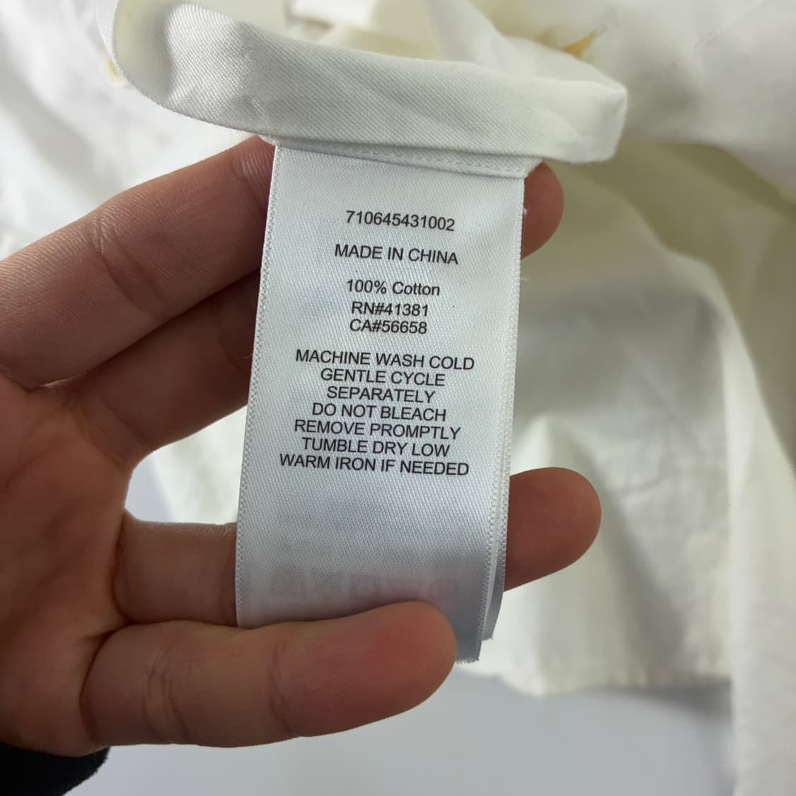 Polo  폴로 랄프로렌 자수 코튼 비치트윌 화이트 셔츠  상품이미지5