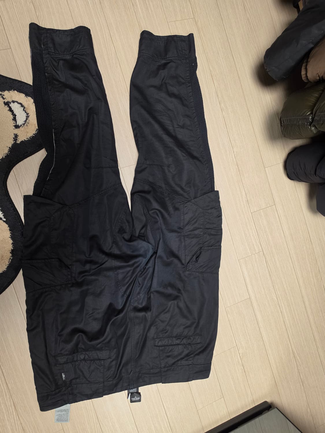 스톤아일랜드 쉐도우 카고바지 52사이즈 블랙 상품이미지1