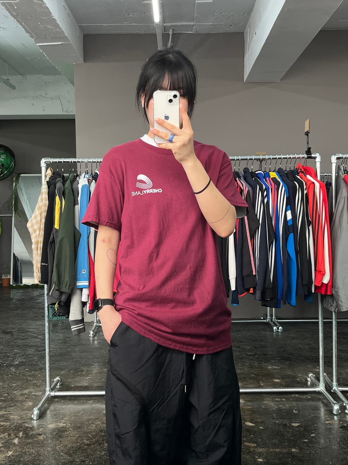 빈티지 프린팅 반팔 티셔츠  상품이미지1