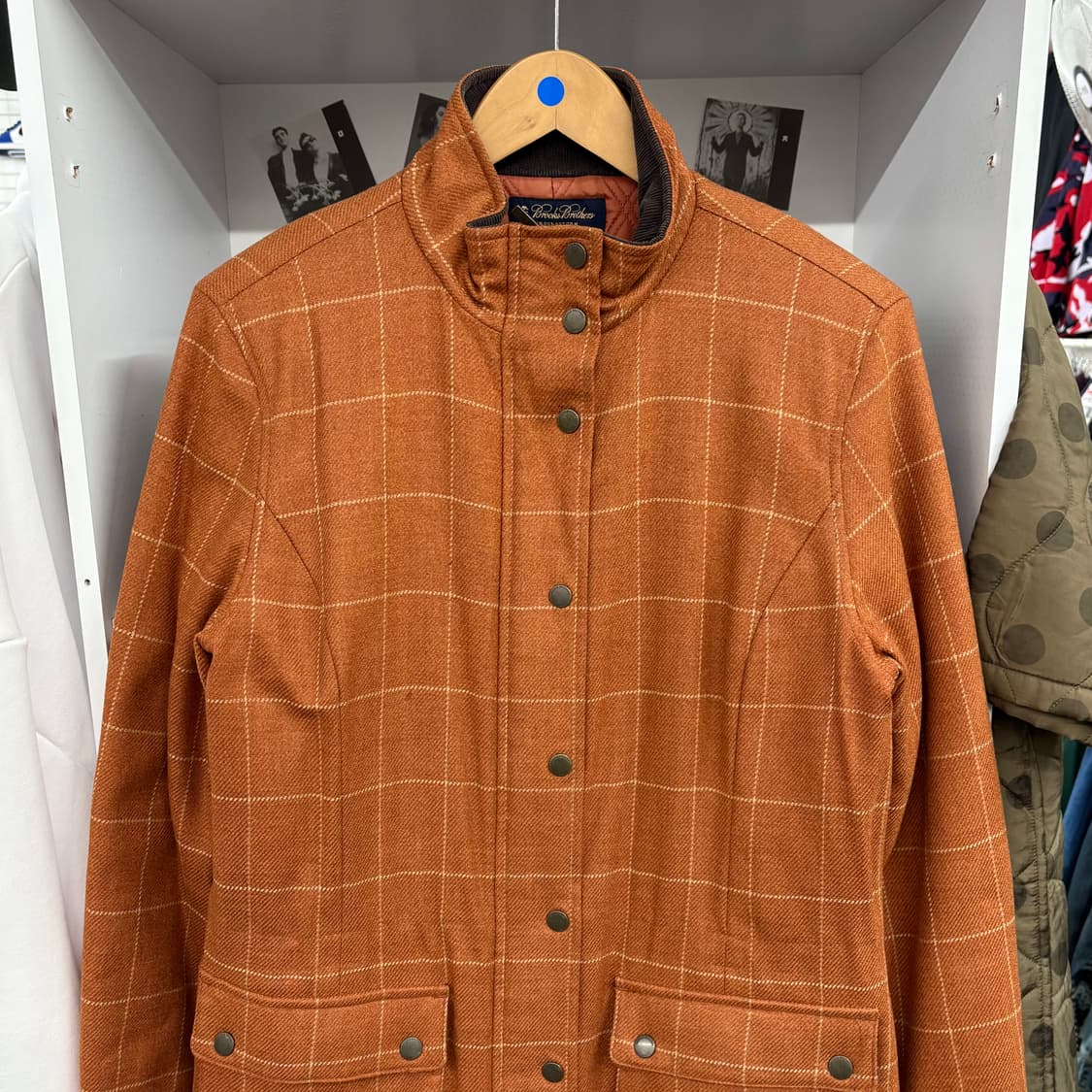 (L) 브룩스브라더스 우먼스 엘보패치 헌팅 울 자켓 상품이미지2