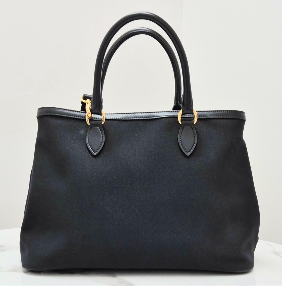 프라다 자카드 로고 패브릭 2way 토트겸 숄더백 1BA579
 상품이미지3