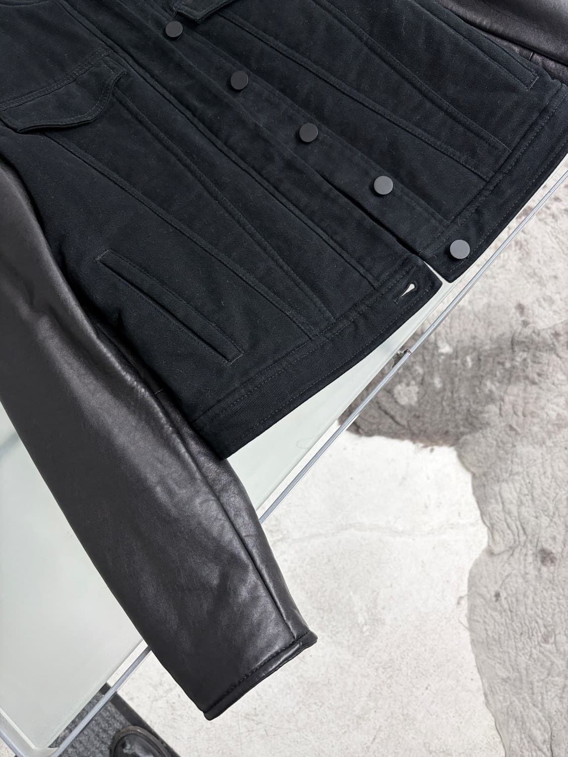 알렉산더왕 레더 트러커 바시티 자켓 상품이미지5