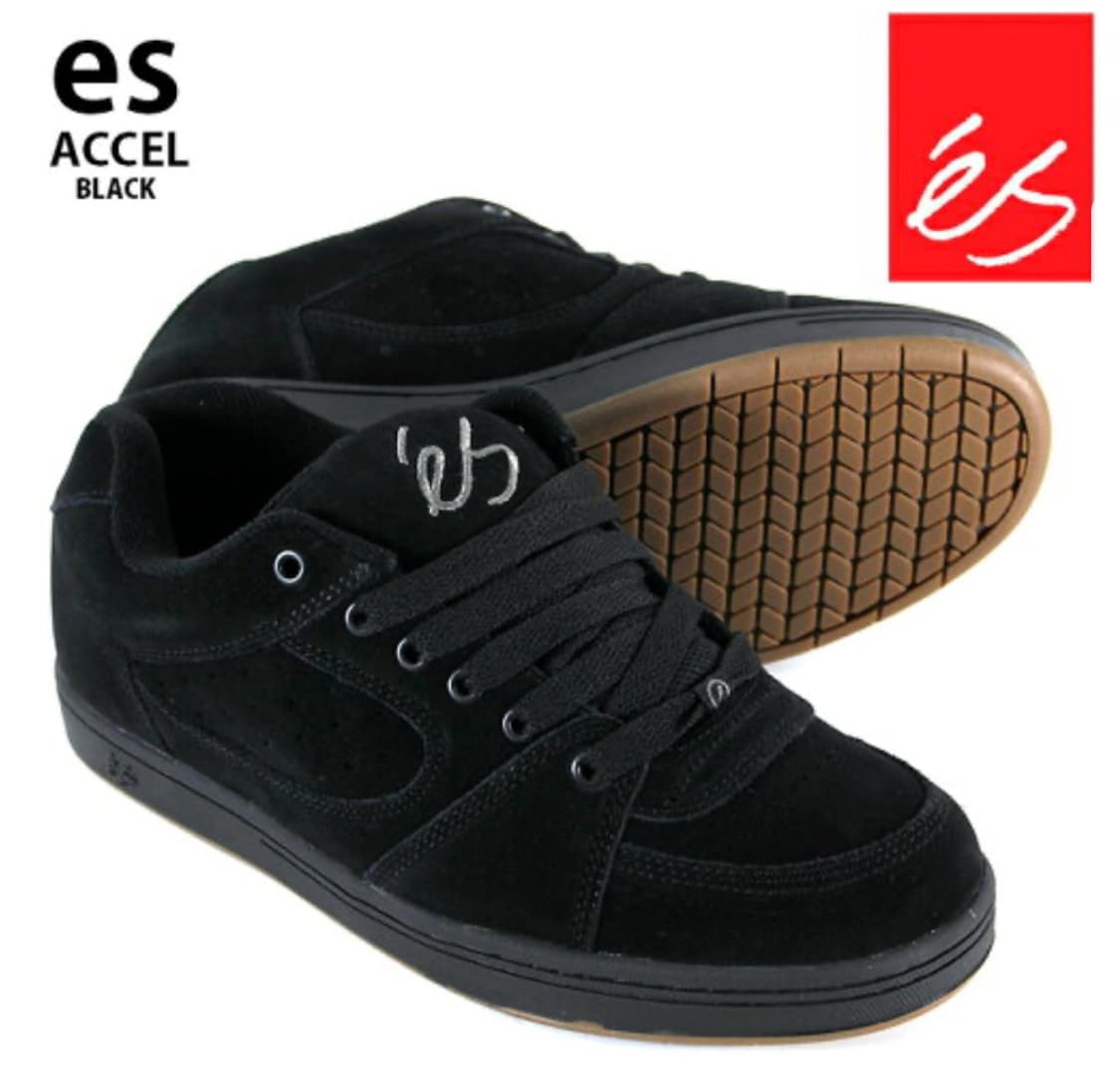 Es 이에스 Accel og 악셀 스케이트 보드화 블랙 275 상품이미지1