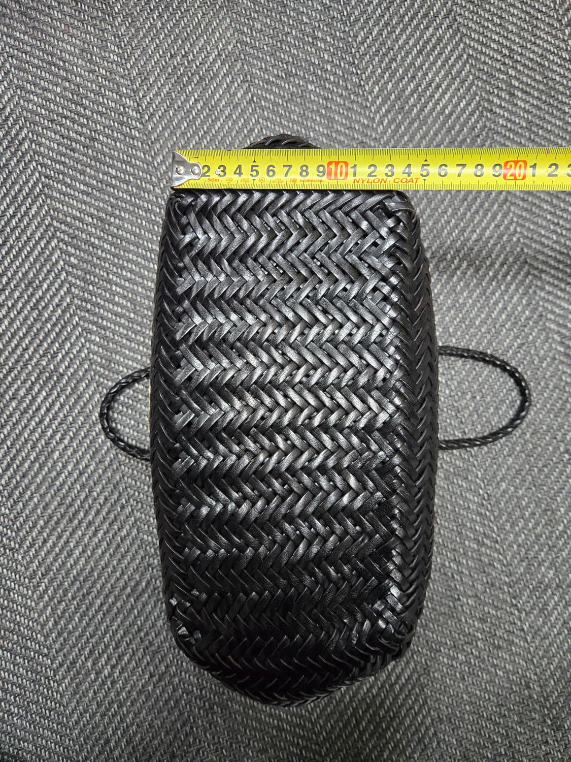 드래곤디퓨전 트리플 점프 스몰 위빙 토트백(모델명 8811) 블랙 상품이미지10