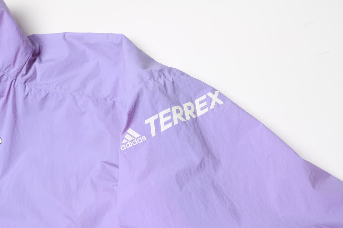 [여성 M] 아디다스 퍼플 테렉스 마이쉘터 크롭 바람막이 자켓 상품이미지3