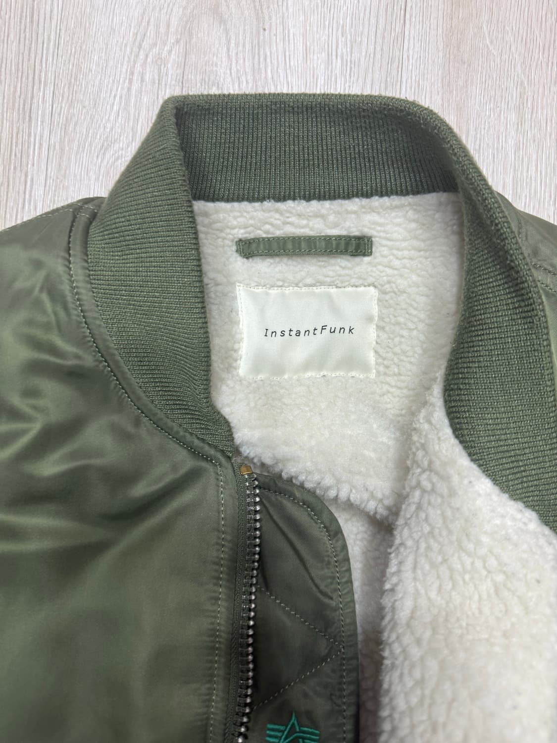 인스턴트펑크 x 알파인더스트리 항공점퍼 XL 상품이미지3